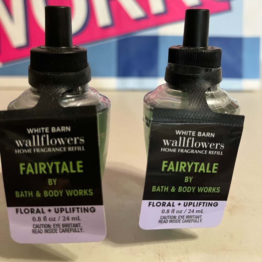 NWT 2 Bath and Body Works Fairytale Wallflower Refills